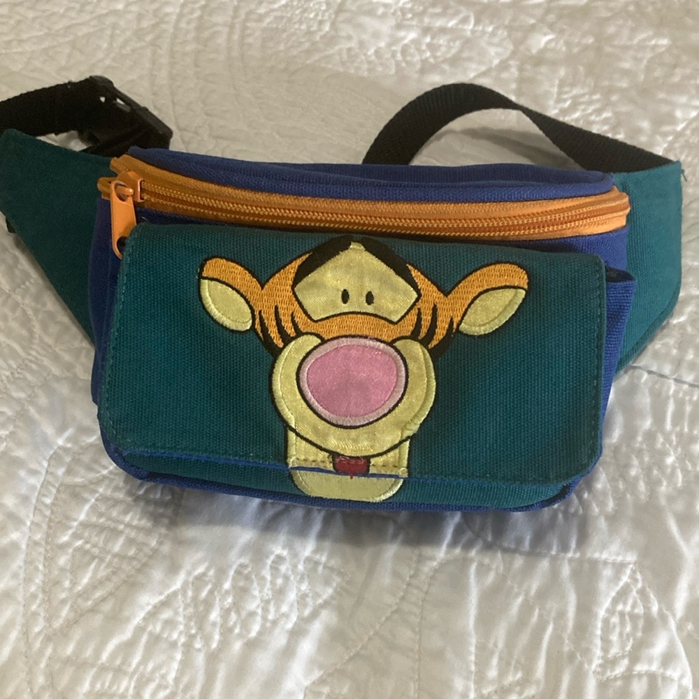 Disney Tigger Green Blue Orange Fanny Pack